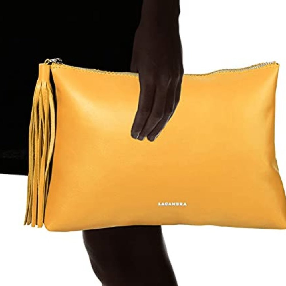 Lacambra Tassel Clutch - NEW